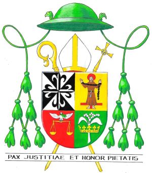 Arms of Petrus Innocentius Johannes Humbertus Verriet