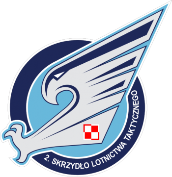 Coat of arms (crest) of the 2nd Tactical Air Wing, Polish Air Force