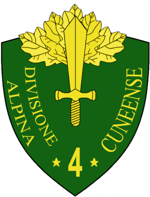 4th Alpine Division Cuneense, Italian Army.png