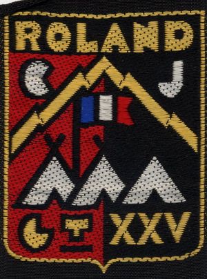 Coat of arms (crest) of Groupement No 25 Roland, CJF