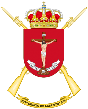 Protected Infantry Bandera Cristo de Lepanto IV-2, Spanish Army.png