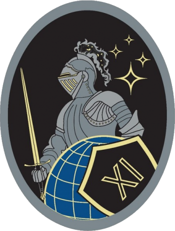 Coat of arms (crest) of the 11th Space Warning Squadron, US Space Force