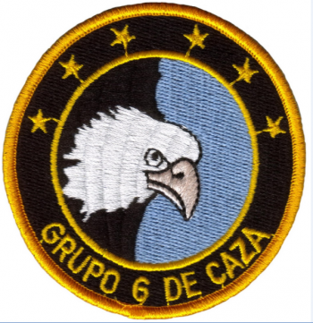 Coat of arms (crest) of the 6th Fighter Group, Air Force of Argentina