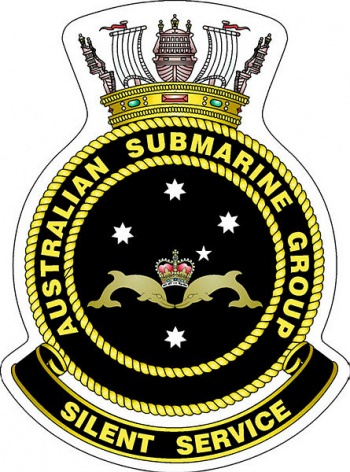 Coat of arms (crest) of the Australian Submarine Group, Royal Australian Navy
