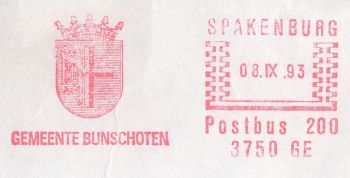 Wapen van Bunschoten-Spakenburg/Coat of arms (crest) of Bunschoten-Spakenburg