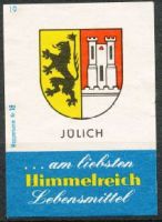 Wappen von Jülich/Arms (crest) of Jülich