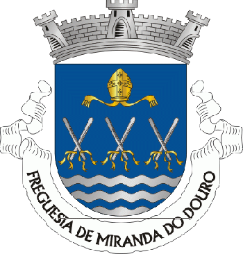 Brasão de Miranda do Douro (freguesia)/Arms (crest) of Miranda do Douro (freguesia)