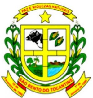 Brasão de São Bento do Tocantins/Arms (crest) of São Bento do Tocantins