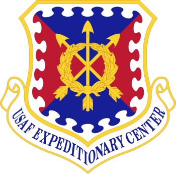 Coat of arms (crest) of the US Air Force Expeditionary Center