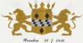 Wapen van Woerden/Coat of arms (crest) of Woerden