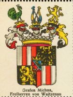 Wappen Grafen Michna, Freiherren von Waitzenau