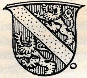 Arms (crest) of Franz Berchtold