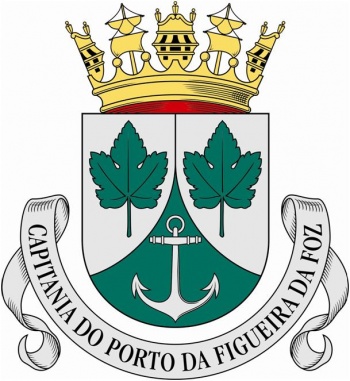 Coat of arms (crest) of the Harbour Captain of Figuera da Foz, Portuguese Navy