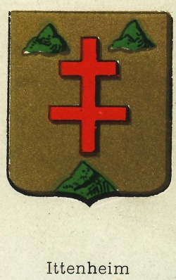 Blason de Ittenheim/Coat of arms (crest) of {{PAGENAME