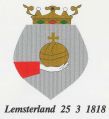 Wapen van Lemsterland/Coat of arms (crest) of Lemsterland