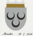 Wapen van Monster/Coat of arms (crest) of Monster
