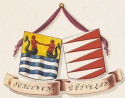 Wapen van Schouwen-Duiveland/Arms (crest) of Schouwen-Duiveland