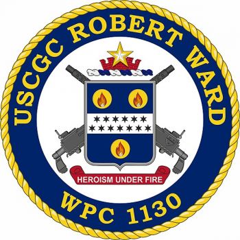 Coat of arms (crest) of the USCGC Robert Ward (WPC-1130)