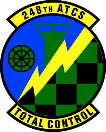 Coat of arms (crest) of the 248th Air Traffic Control Squadron, Mississippi Air National Guard