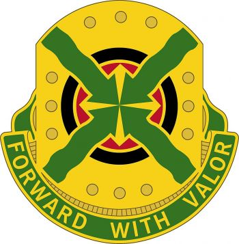 Coat of arms (crest) of 264th Engineer Group, Wisconsin Army National Guard