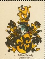 Wappen von Böhm-Benzig