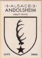 Blason d'Andolsheim /Arms (crest) of Andolsheim