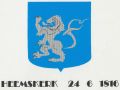 Wapen van Heemskerk/Coat of arms (crest) of Heemskerk