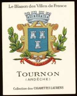 Blason de Tournon-sur-Rhône