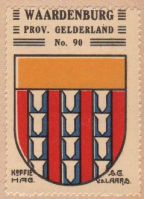 Wapen van Waardenburg/Arms (crest) of Waardenburg