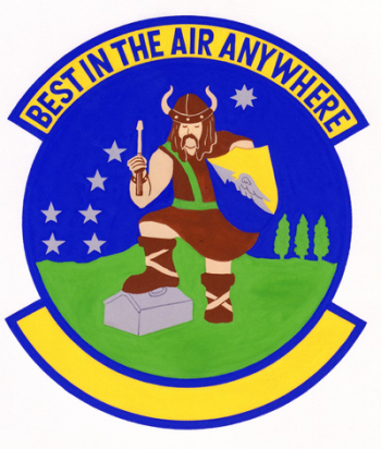Coat of arms (crest) of the 148th Consolidated Aircraft Maintenance Squadron, Minnesota Air National Guard