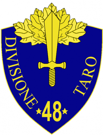 Coat of arms (crest) of the 48th Infantry Division Taro, Italian Army