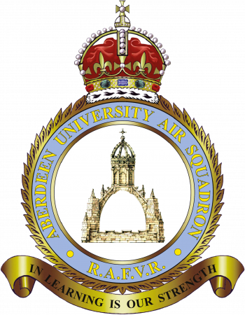 Coat of arms (crest) of Aberdeen University Air Squadron, Royal Air Force Volunteer Reserve