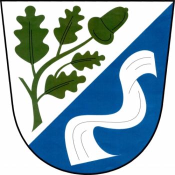 Arms (crest) of Hvozdnice (Hradec Králové)
