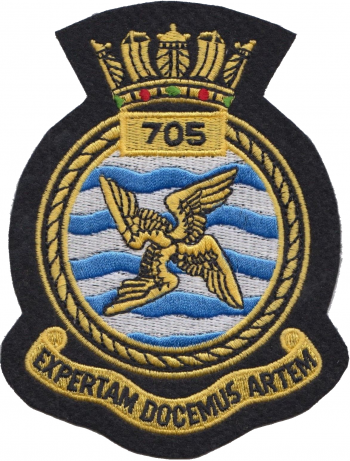 Coat of arms (crest) of the No 705 Squadron, FAA