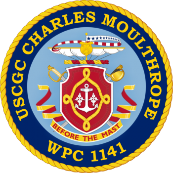 Coat of arms (crest) of the USCGC Charles Moulthorpe (WPC-1141)
