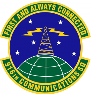916th Communications Squadron, US Air Force.png