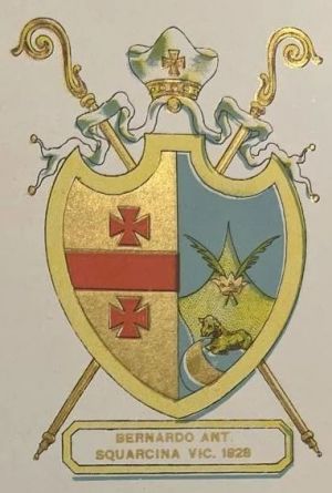 Arms (crest) of Antonino Bernardo Squarcina