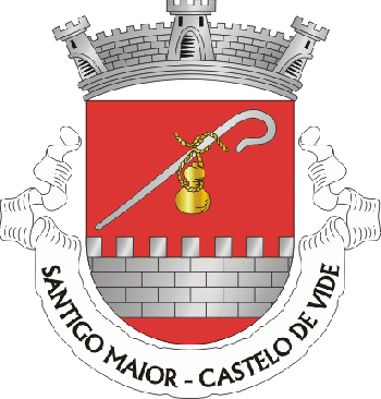 Brasão de Santiago Maior (Castelo de Vide)/Arms (crest) of Santiago Maior (Castelo de Vide)