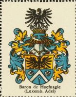Wappen Baron de Hoefnagle