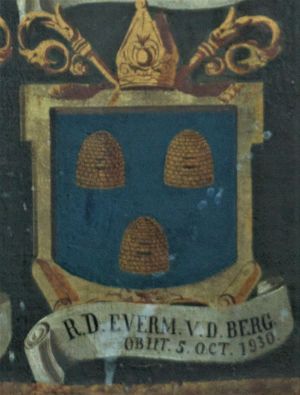 Arms (crest) of Evermodus van den Berg