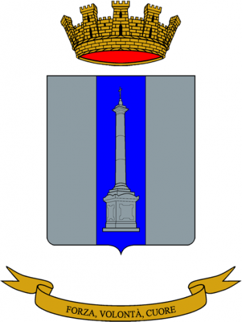 Coat of arms (crest) of the 1st Transport Regiment, Italian Army