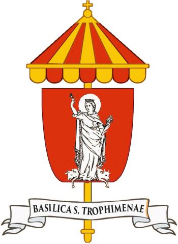 Arms (crest) of Basilica of St. Trofimena, Minori