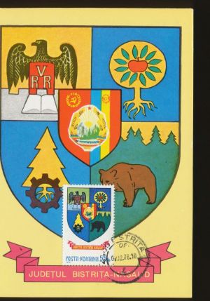 Arms of Bistrița-Năsăud (county)