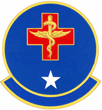 Coat of arms (crest) of the USAF Clinic Hickam, US Air Force
