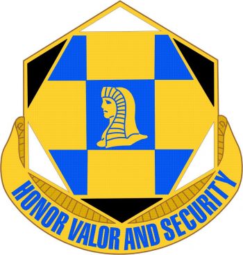 Arms of 66th Military Intelligence Brigade, US Army