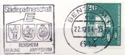 Wappen von Bensheim/Arms of Bensheim