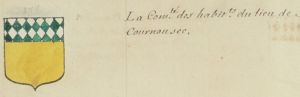 Blason de Cournonsec/Coat of arms (crest) of {{PAGENAME