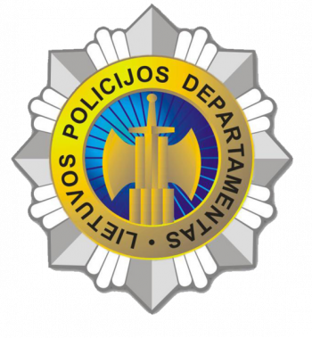 Arms (crest) of Lithuanian Police Department