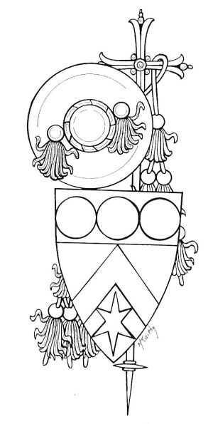 Arms (crest) of Pierre de Sortenac