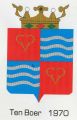 Wapen van Ten Boer/Coat of arms (crest) of Ten Boer